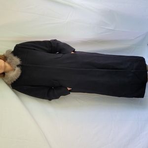 Michael Kors long wool coat size 8